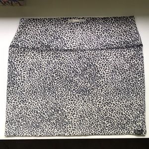 Billabong leopard mini skirt